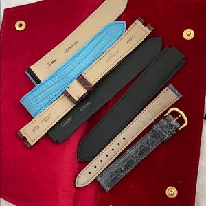 Authentic Cartier Leather Strap